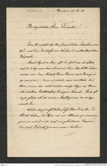 Nachlass Franz Steindachner, Brief von Franz Liechtenstern an Franz Steindachner (27.03.1881), Inv.Nr. 303.03, Seite 1